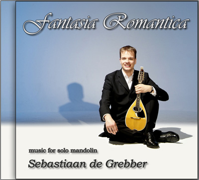 Frontside of the CD Fantasia Romantica by Sebastiaan de Grebber